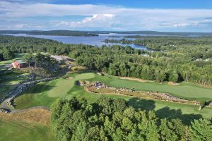 Belgrade Lakes 18th And 9th Side Aerial